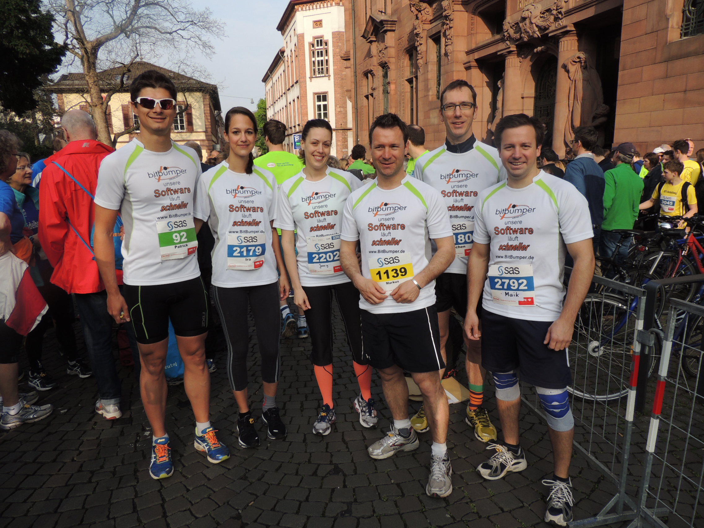 Heidelberger Halbmarathon 2014 BitBumper Ingenieurbüro